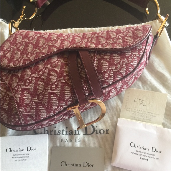 DIOR MONOGRAM SADDLE BAG🎊HP - Picture 2 of 8